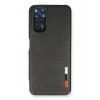 Newface Xiaomi Redmi Note 11 Kılıf Loop Deri Silikon - Siyah
