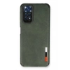 Newface Xiaomi Redmi Note 11 Kılıf Loop Deri Silikon - Yeşil