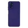 Newface Xiaomi Redmi Note 11 Kılıf Nano içi Kadife Silikon - Mor