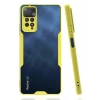 Newface Xiaomi Redmi Note 11 Pro Kılıf Platin Silikon - Sarı