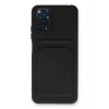 Newface Xiaomi Redmi Note 11S Kılıf Kelvin Kartvizitli Silikon - Siyah