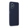 Newface Xiaomi Redmi Note 12 4G Kılıf First Silikon - Lacivert