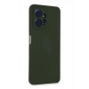 Newface Xiaomi Redmi Note 12 4G Kılıf Nano içi Kadife Silikon - Koyu Yeşil