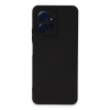 Newface Xiaomi Redmi Note 12 4G Kılıf Nano içi Kadife Silikon - Siyah