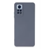 Newface Xiaomi Redmi Note 12 Pro 4G Kılıf Nano içi Kadife Silikon - Gri
