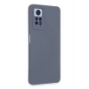 Newface Xiaomi Redmi Note 12 Pro 4G Kılıf Nano içi Kadife Silikon - Gri