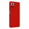Newface Xiaomi Redmi Note 12 Pro 4G Kılıf Nano içi Kadife Silikon - Kırmızı