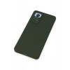 Newface Xiaomi Redmi Note 12 Pro 4G Kılıf Nano içi Kadife Silikon - Koyu Yeşil