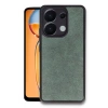Newface Xiaomi Redmi Note 13 Pro 4G Kılıf Aras Deri Kapak - Koyu Yeşil