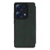 Newface Xiaomi Redmi Note 13 Pro 4G Kılıf Flip Cover - Koyu Yeşil