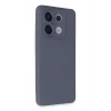 Newface Xiaomi Redmi Note 13 Pro 5G Kılıf Nano içi Kadife Silikon - Gri