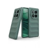 Newface Xiaomi Redmi Note 14 Pro 4G Kılıf Optimum Silikon - Koyu Yeşil
