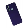 Newface Xiaomi Redmi Note 8 Kılıf Nano içi Kadife Silikon - Mor
