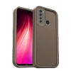Newface Xiaomi Redmi Note 8 Kılıf Viera Silikon - Kahverengi
