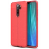 Newface Xiaomi Redmi Note 8 Pro Kılıf Auto Focus Kapak - Kırmızı