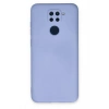 Newface Xiaomi Redmi Note 9 Kılıf Nano içi Kadife Silikon - Lila