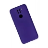Newface Xiaomi Redmi Note 9 Kılıf Nano içi Kadife Silikon - Mor