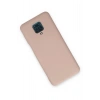 Newface Xiaomi Redmi Note 9 Pro Kılıf Nano içi Kadife Silikon - Pudra