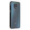 Newface Xiaomi Redmi Note 9 Pro Kılıf Razer Lensli Silikon - Siyah