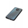 Newface Xiaomi Redmi Note 9 Pro Kılıf Razer Lensli Silikon - Siyah