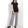 Omuz Dantelli Bluz Siyah - 20766.599.