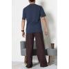 Ön Ve Arka Baskılı Süprem Erkek Pijama Takımı Laciekose - 70862.1961.