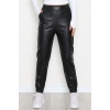 Önü Çımalı Jogger Pantolon Siyah - 51210.1779.