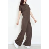 Örme Modal Çıtçıtlı İkili Takım Acıkahve - 52277.1567.