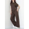 Örme Modal Çıtçıtlı İkili Takım Acıkahve - 52277.1567.