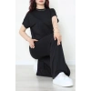 Örme Modal Çıtçıtlı İkili Takım Siyah - 52277.1567.