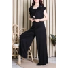 Örme Modal Yelekli Takım Siyah - 55132.701.