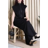 Örme Modal Yelekli Takım Siyah - 55132.701.