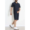 Ottoman Gömlek şort Erkek ikili Takım Lacivert - 70942.1937.
