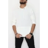 Ottoman Kumaş Erkek Sweat Ekru - 42794.1871.