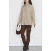 Oversize Gömlek Bej2 - 0012.053.