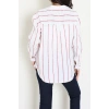 Oversize Gömlek Beyazkırmızı - 80847.147.