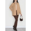 Oversize Gömlek Camel1 - 0012.053.