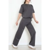 Oversize İki İplik Wortex Takım Antrasit - 80303.1878.