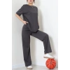 Oversize İki İplik Wortex Takım Antrasit - 80303.1878.