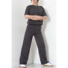 Oversize İki İplik Wortex Takım Antrasit - 80303.1878.