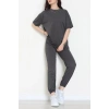 Oversize İki İplik Wortex Takım Boyalıantrasit - 80318.1878.