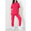 Oversize İki İplik Wortex Takım Fuşya - 80318.1878.