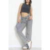 Paça Yırtmaçlı Straight Kot Pantolon Karyıkama - 33645.1566.