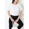 Pamuk Polyester Tişört Ekru - 80714.275.