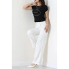 Paris İşlemeli Bluz Siyah - 43985.599.
