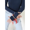 Parmak Geçmeli Bluz Lacivert - 21756.200.