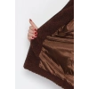 Peluş Astarlı Mont Kahverengi - 42696.1247.