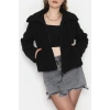 Peluş Astarlı Mont Siyah - 42696.1247.