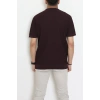 Petek Örgü Triko Tişört Bordo - 71593.2167.
