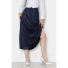 Pileli Etek Lacivert - 52207.1005.